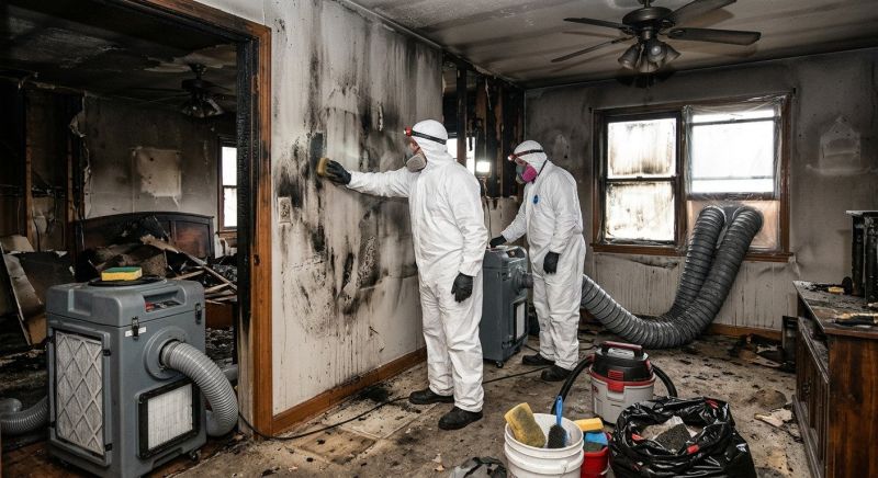 Fire Damage Cleaning in Sonoma County, CA