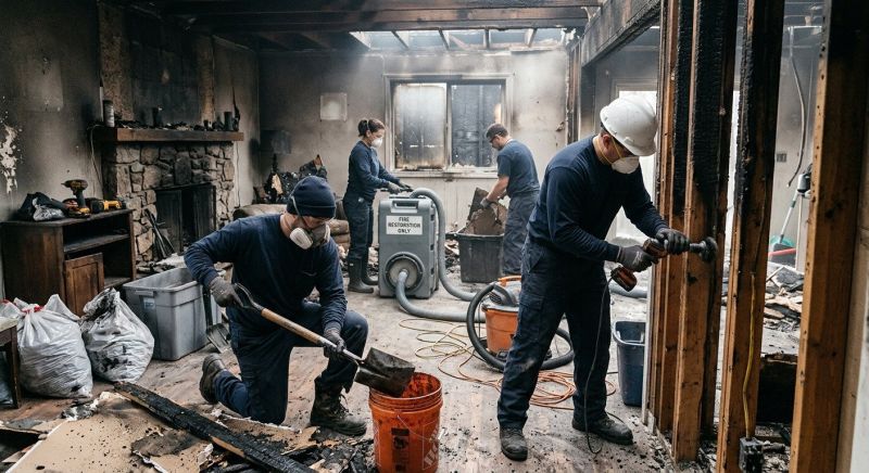 Fire Damage Reconstruction in Gilbert, AZ