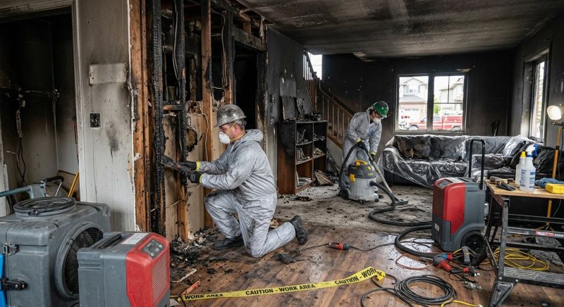 Residential Fire Restoration in Santa Rosa, CA