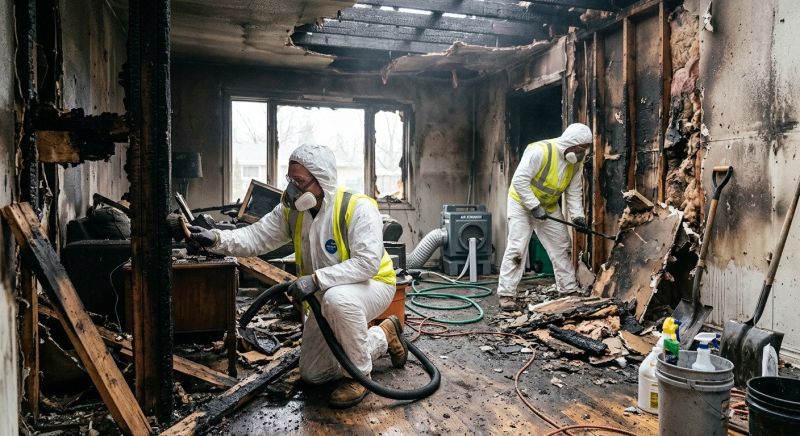 Residential Fire Restoration in Santa Rosa, CA