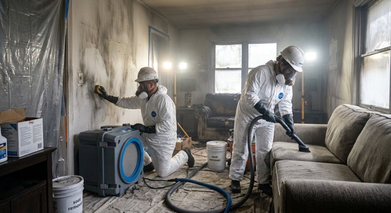 Smoke Damage Removal in Austin, TX