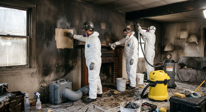 Soot Damage Cleanup in Fort Mill, SC
