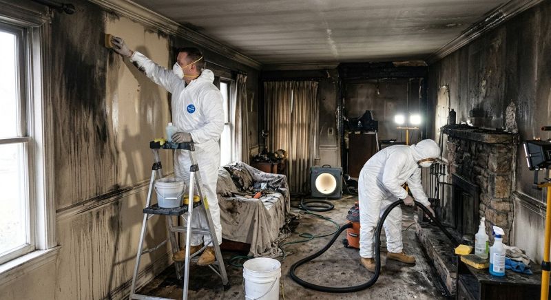 Soot Damage Restoration in Marin County, CA
