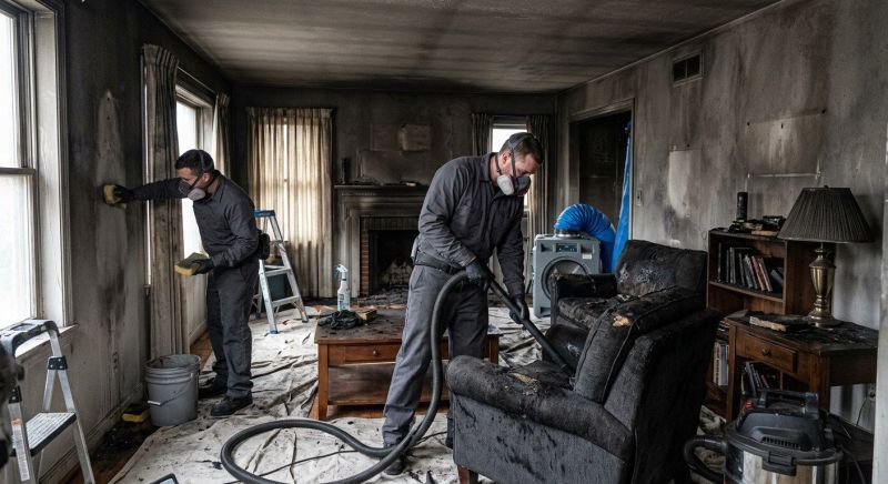 Smoke Damage Removal in Mesa, AZ